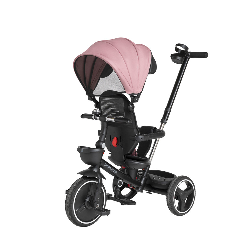 Tricycle évolutif Triky 5 en 1 rose 