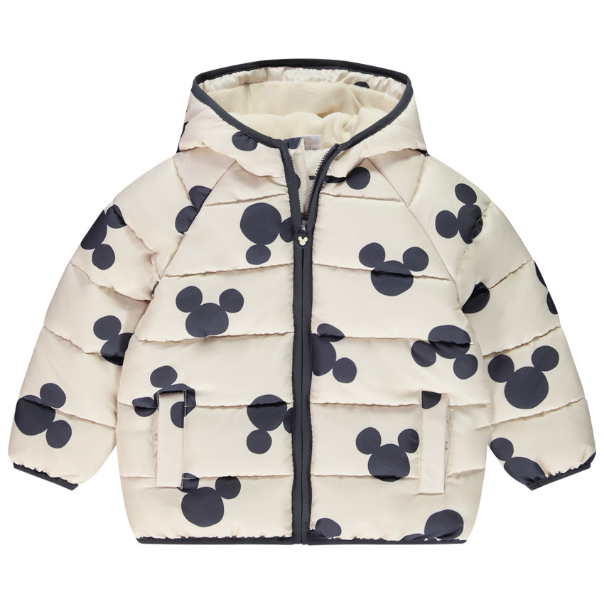 Chaqueta acolchada con capucha estampada Mickey Disney para niño  Additional Chaqueta acolchada con capucha estampada Mickey Disney para niño