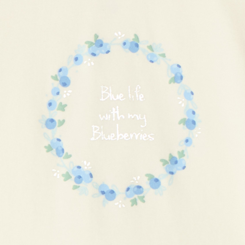 Conjunto de 2 piezas con bloomer de bordado inglés para niña. 