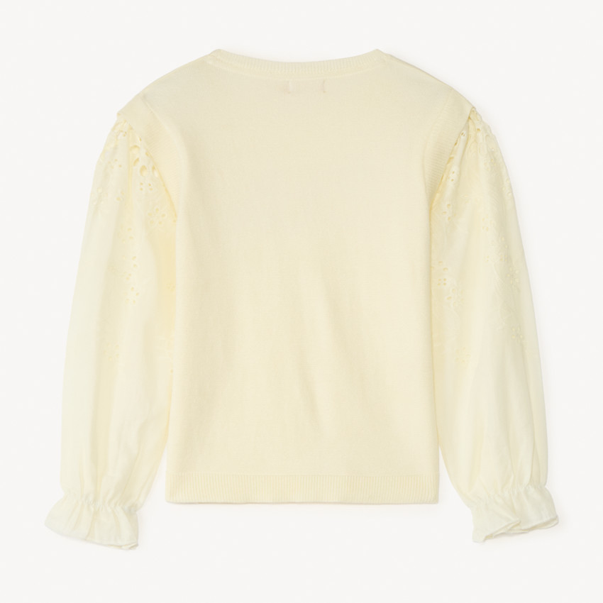 Sudadera 2 en 1 de manga larga con diseño para niña 