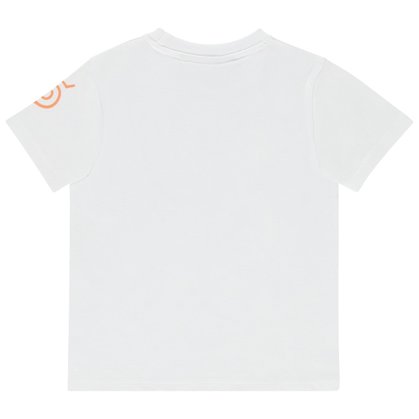 Camiseta de manga corta con fotoprint de Naruto y Sasuke para niño 