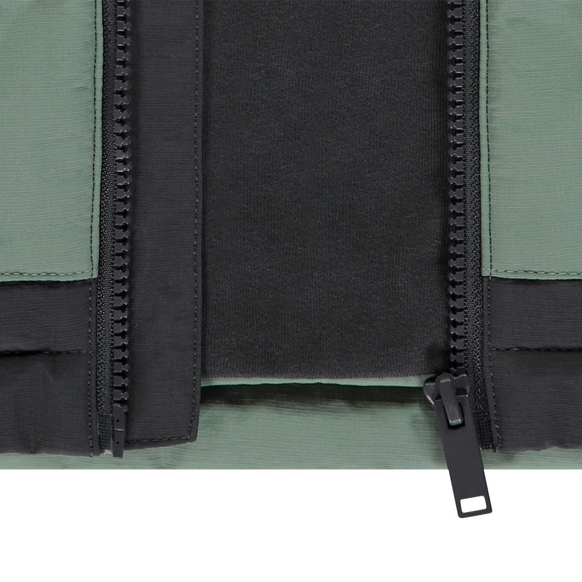 Chaqueta cortaviento efecto color block de jersey niño 