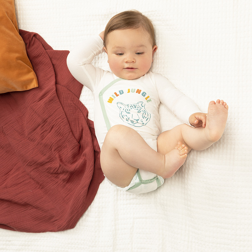 Lot de 5 bodies imprimé tigre  