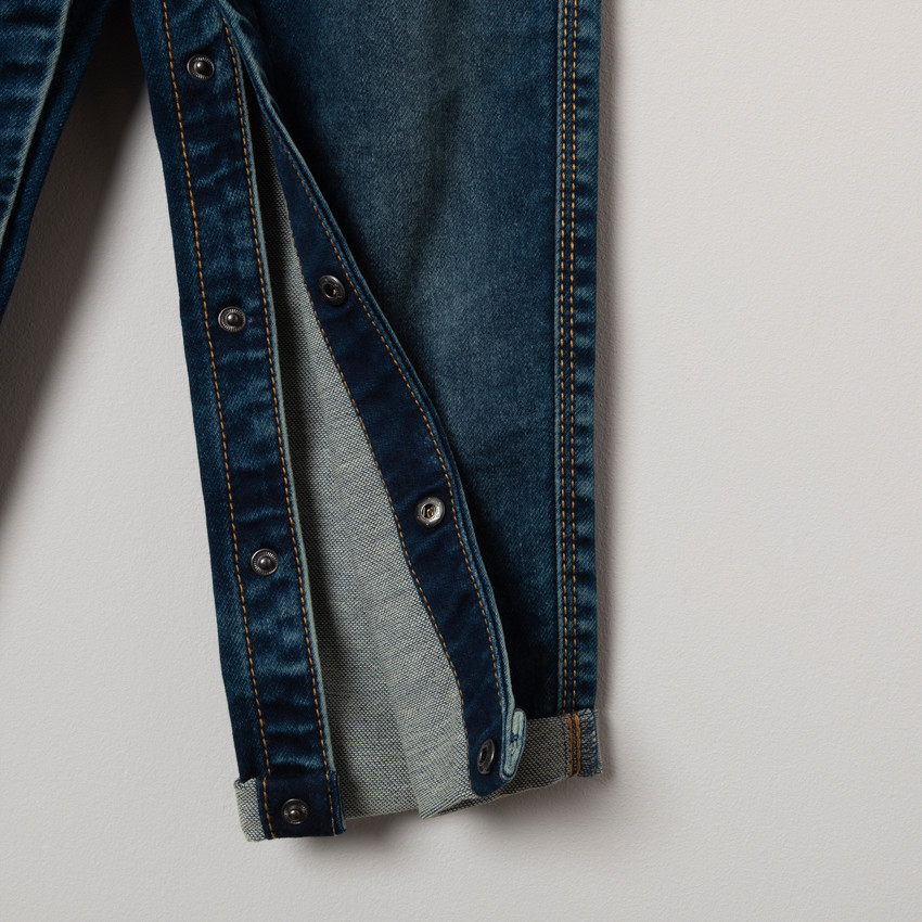 Mono largo vaquero efecto usado   