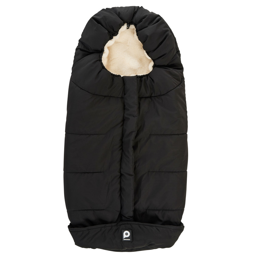 Chancelière para cochecito Negro/Beige 