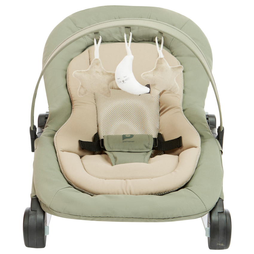 Transat Sluggy con arco de juegos caqui 