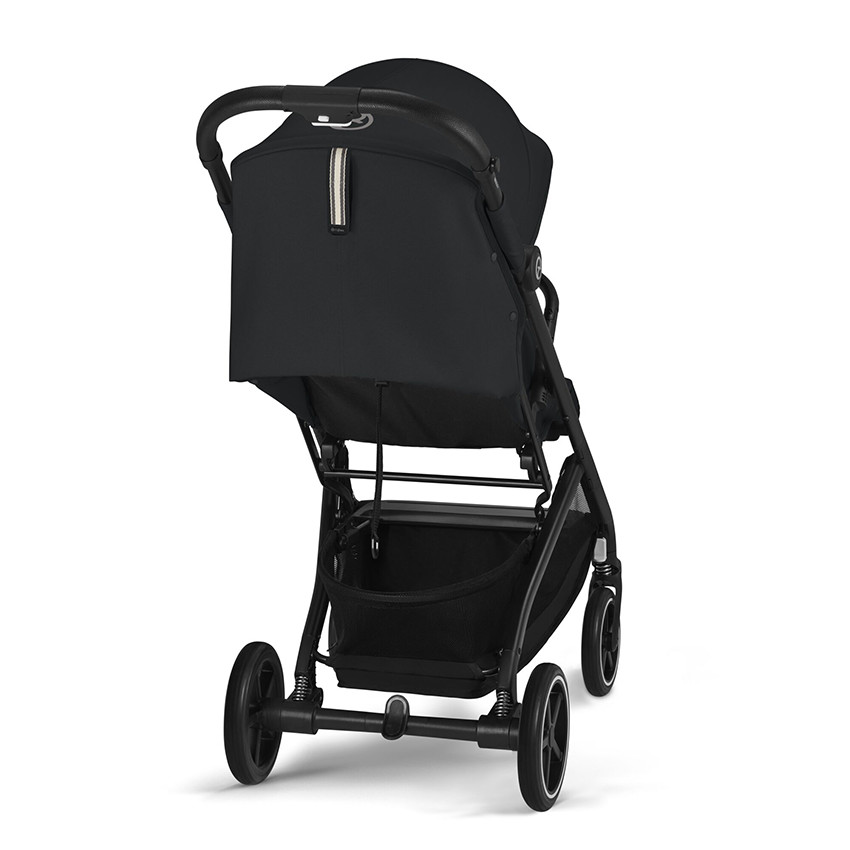 Silla de paseo compacta Beezy 2024 Black/ Magic Black 
