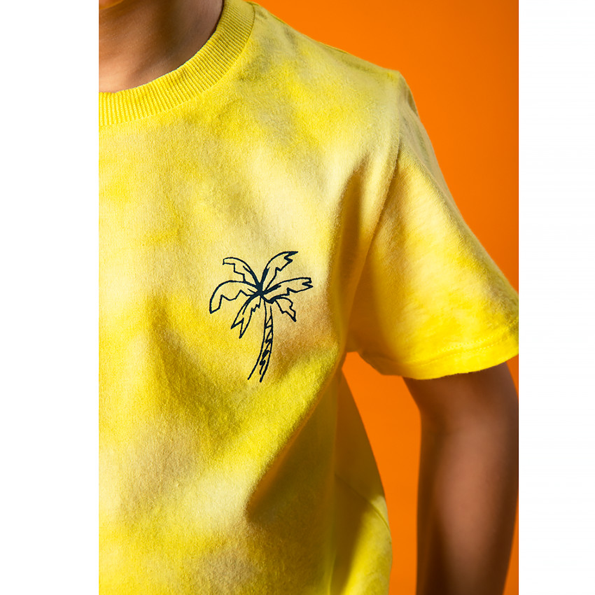 Camiseta manga corta tie dye 