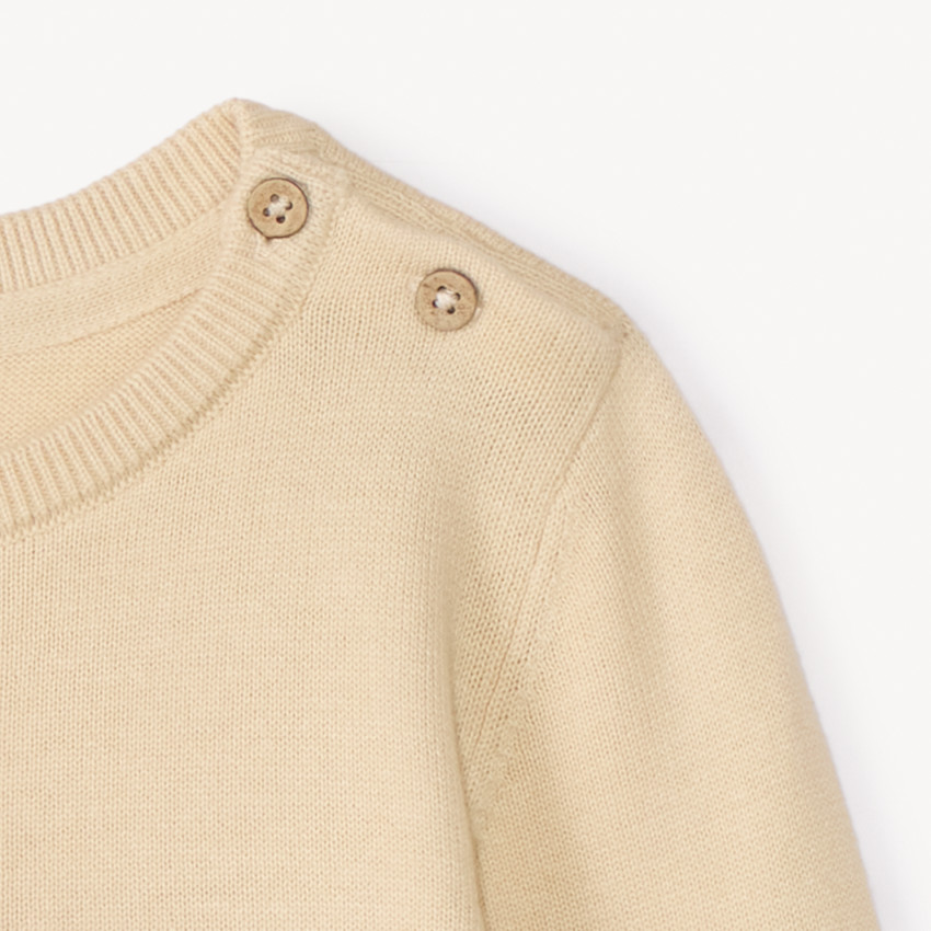 Suéter de punto a rayas para bebé niño 