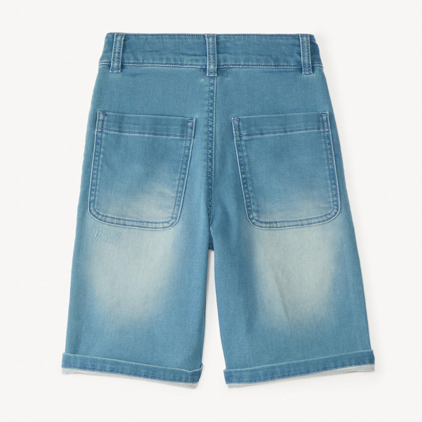 Bermudas largos de mezclilla para niño 