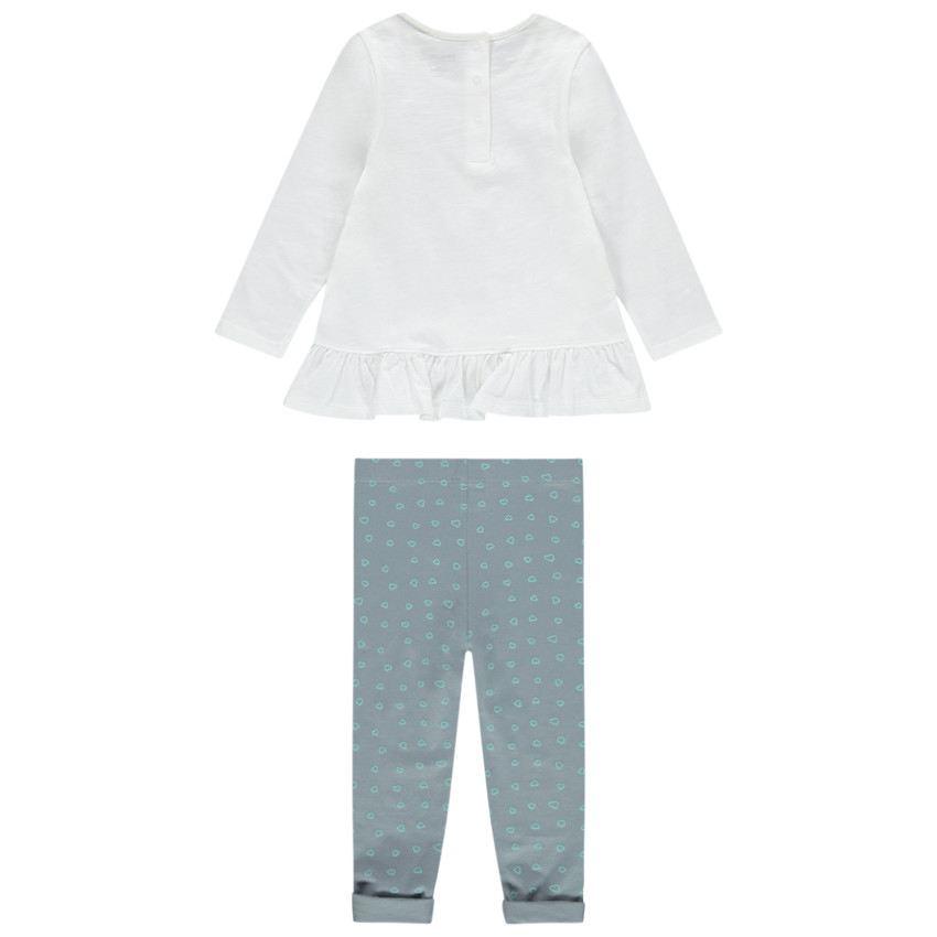 Conjunto túnica y leggings algodón orgánico 