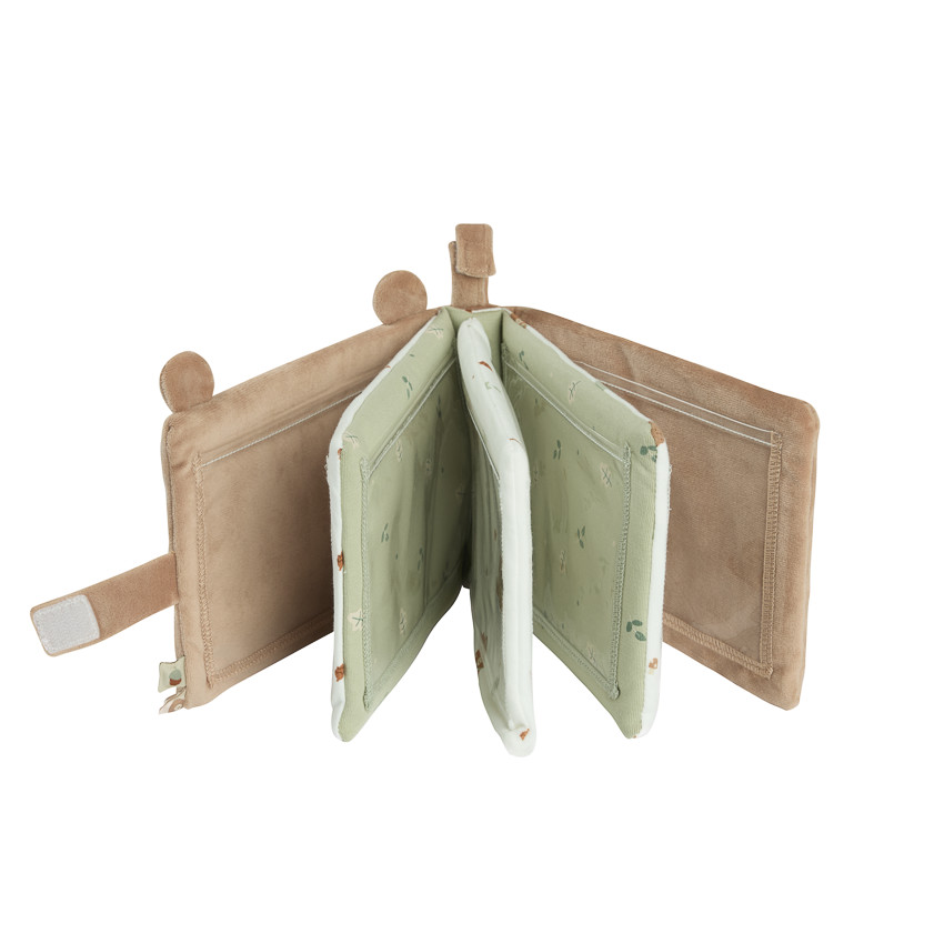 Álbum de fotos de nacimiento de tela colección Rey de los Bosques 