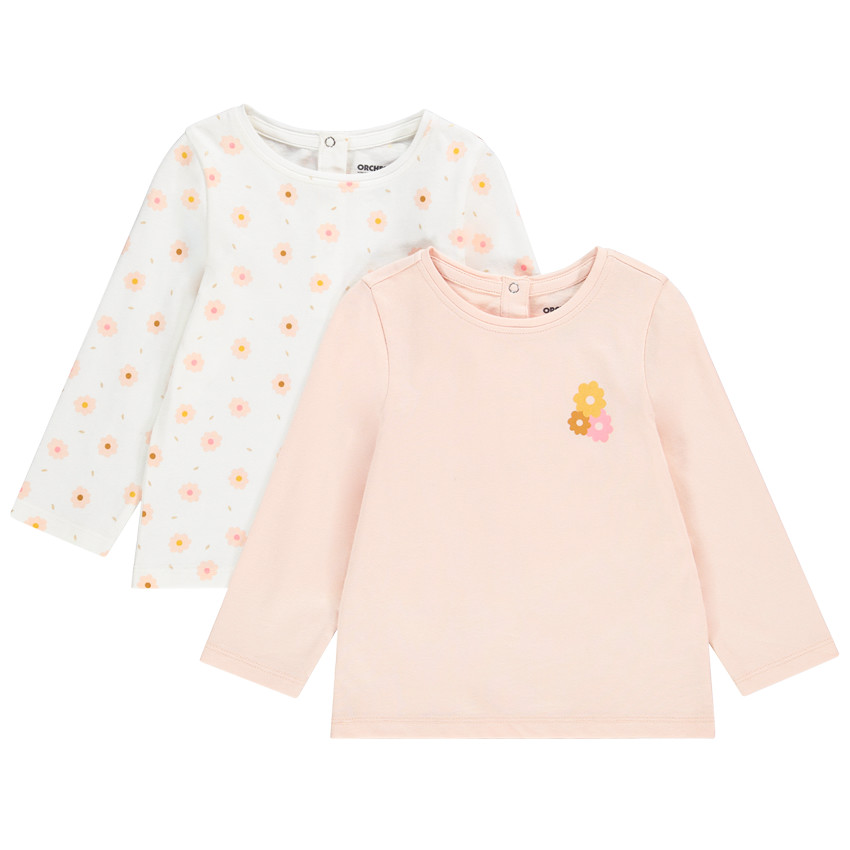 Pack 2 camisetas manga larga 