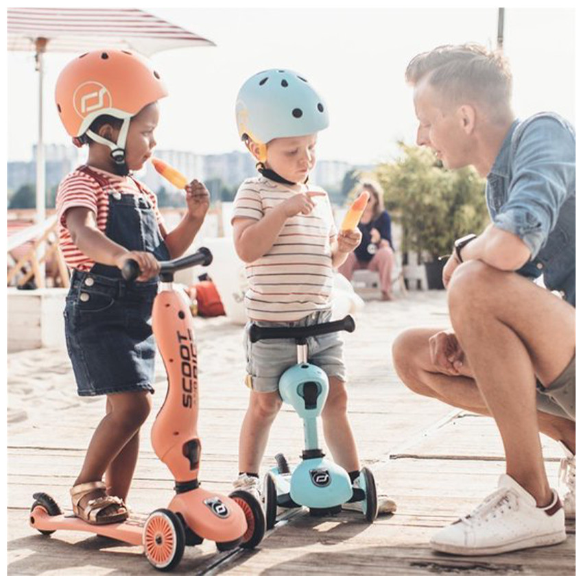 Trotinette 2-en-1 Highwaykick 1 Peach 12m-5ans 