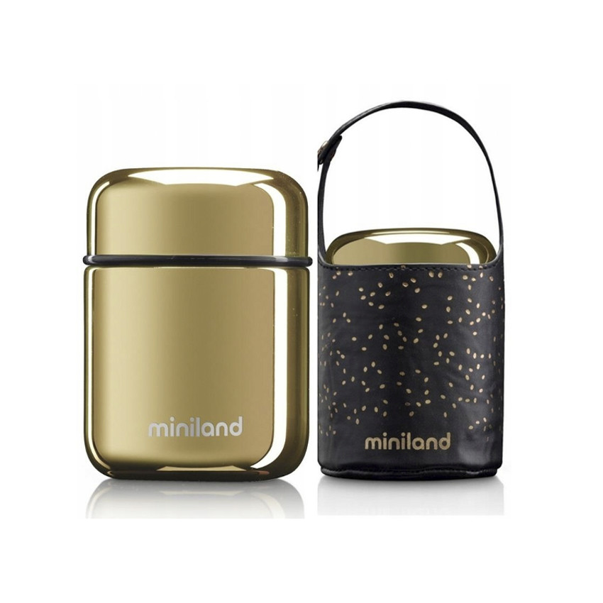 Food Thermy Mini Deluxe Gold. Termo de 280ml para alimentos fríos y calientes. 