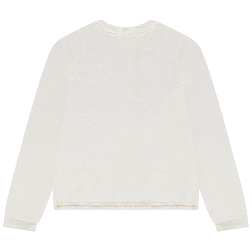 Chaleco de punto para niña 