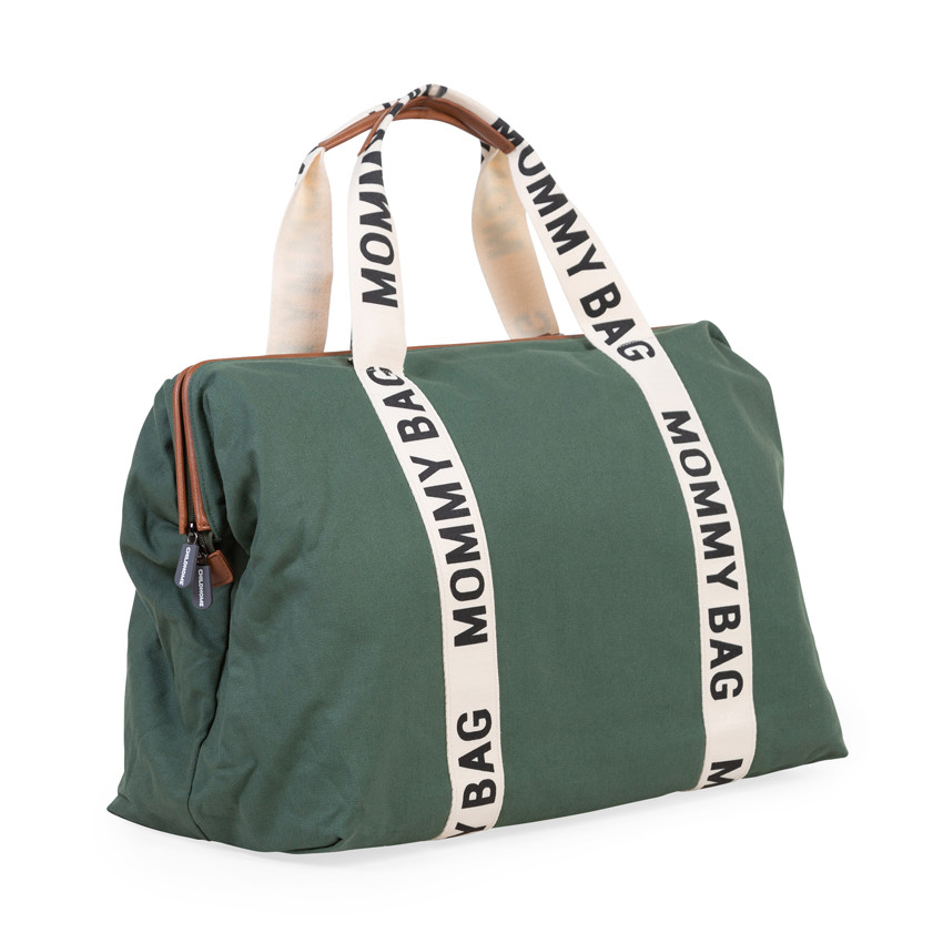 Sac à langer Mommy Bag Signature en toile - Vert  Additional Sac à langer Mommy Bag Signature en toile - Vert