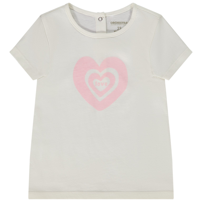 Camiseta manga corta print fantasía para bebé niña  Additional Camiseta manga corta print fantasía para bebé niña