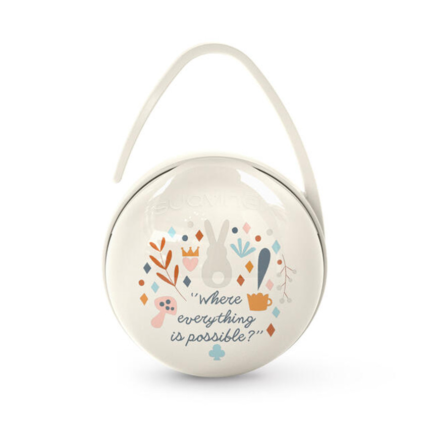 Cajita portachupetes dúo Wonderland Marfil 