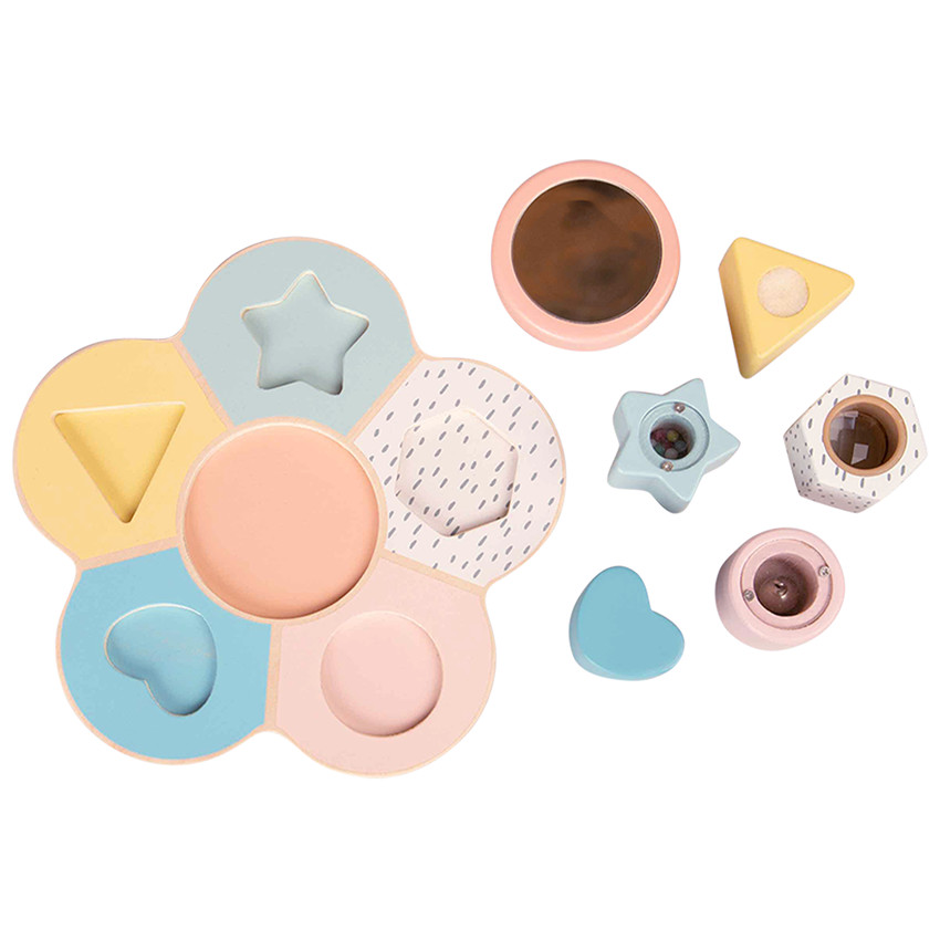 Puzzle 6 cubos sensoriales - Crazy colors 2.0 