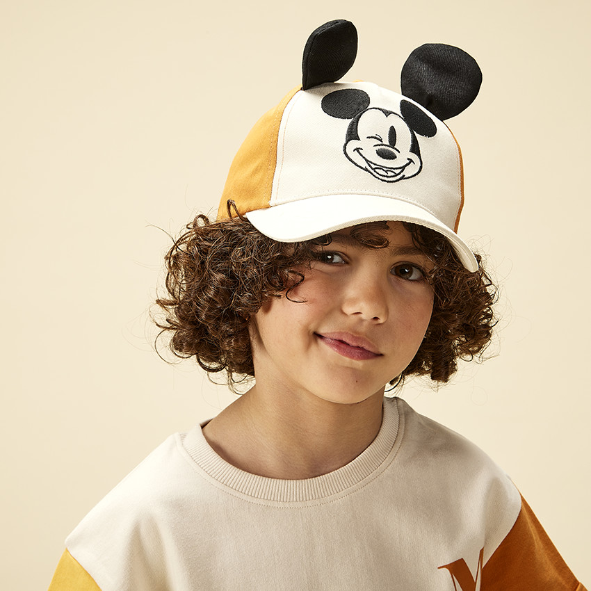 Gorra bordada Mickey Disney para niño 