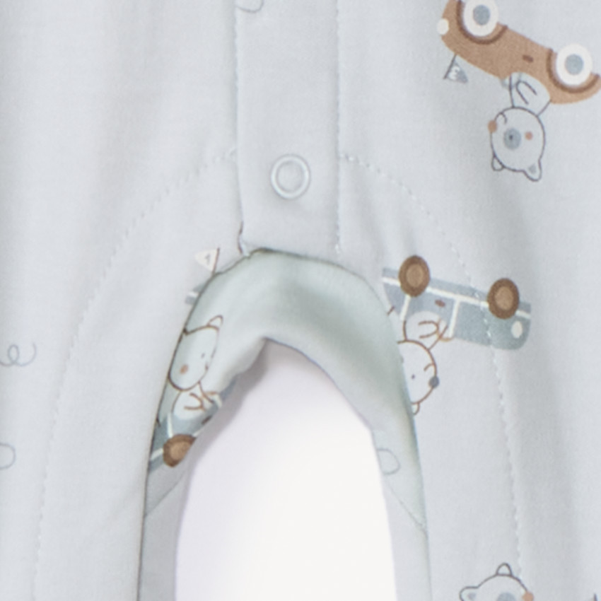 Pijama de cochecitos para bebé niño 