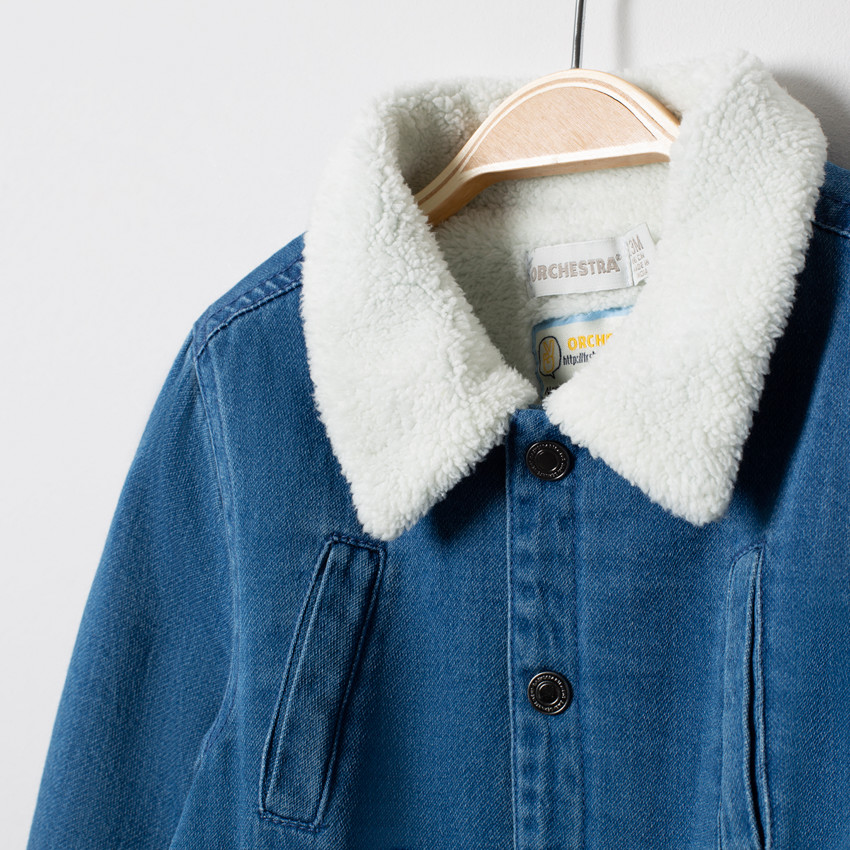 Chaqueta vaquera forro de sherpa  