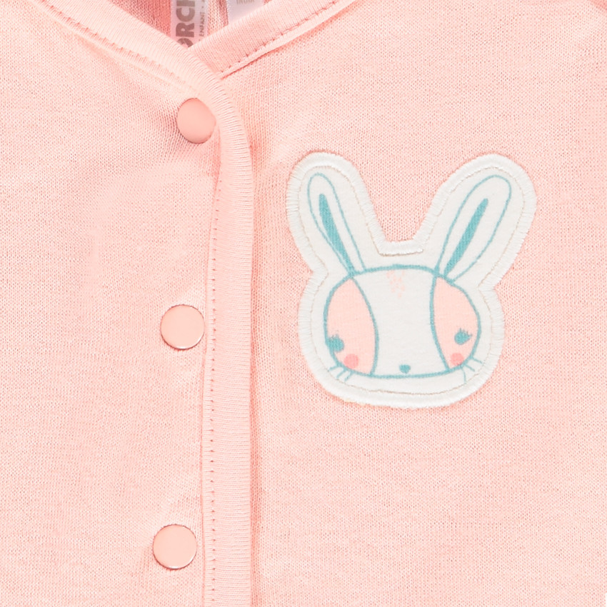 Conjunto 3 piezas estampado conejito 