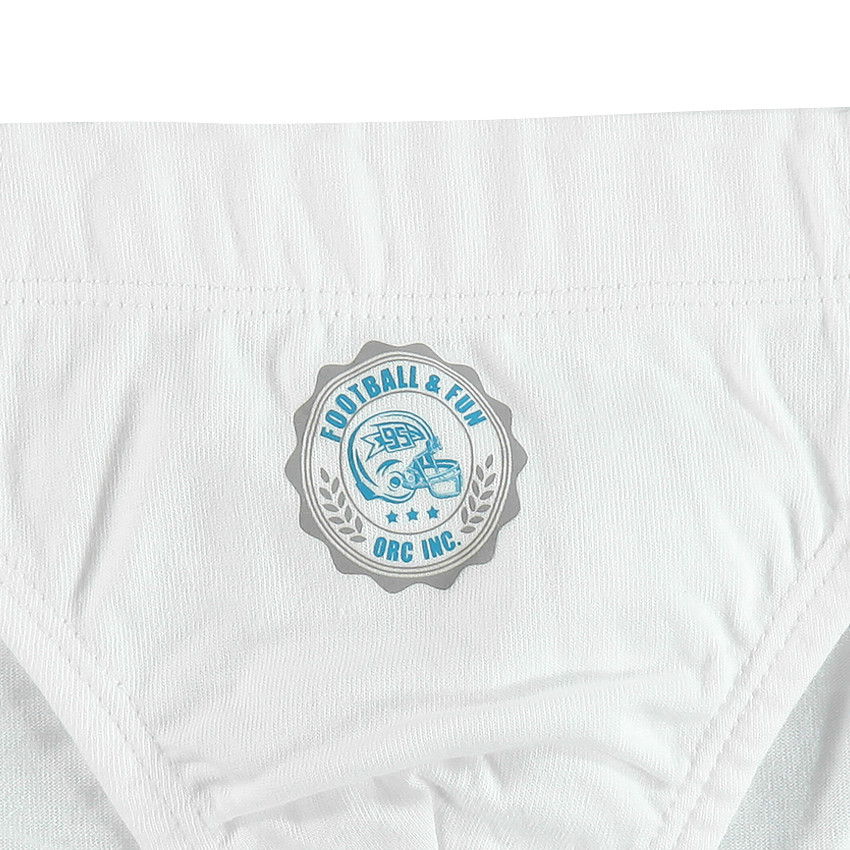 Lote de 7 slips de algodones lisos estampado fantasía 