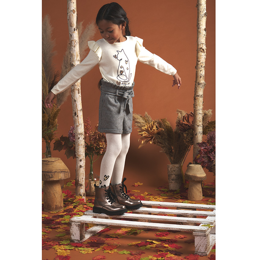 Pack de 2 pares de medias tupidas niña 