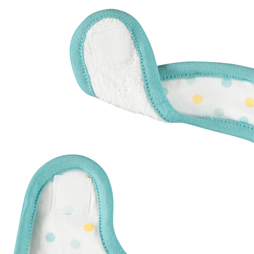 Pack 2 baberos motivo osito/topos 