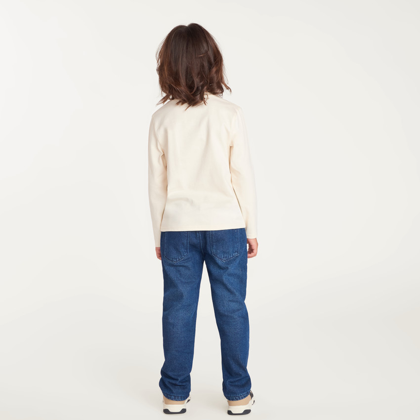 Camiseta de manga larga para niño con estampado de bouclete divertido. 