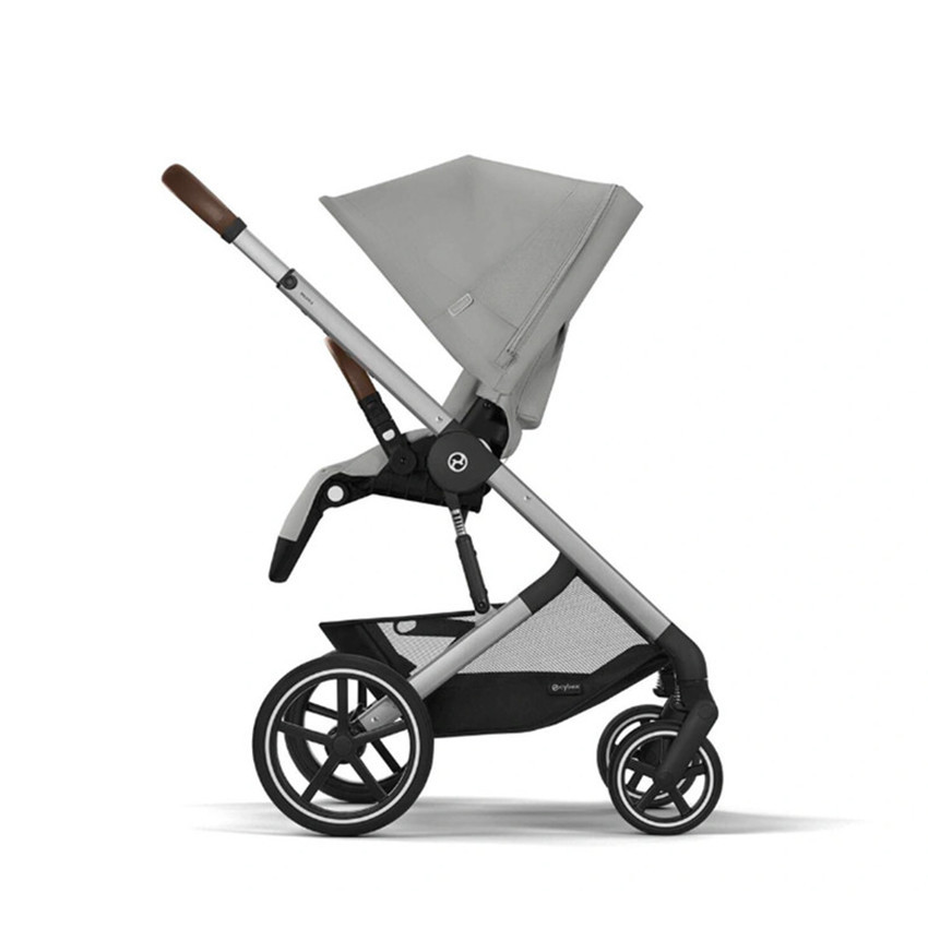 Pack Balios poussette S Lux + nacelle Cot S + siège-auto i-Size cloud G avec connecteurs Stone Grey 