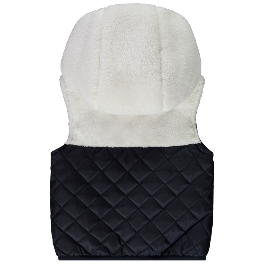 Chaleco combinación materiales 