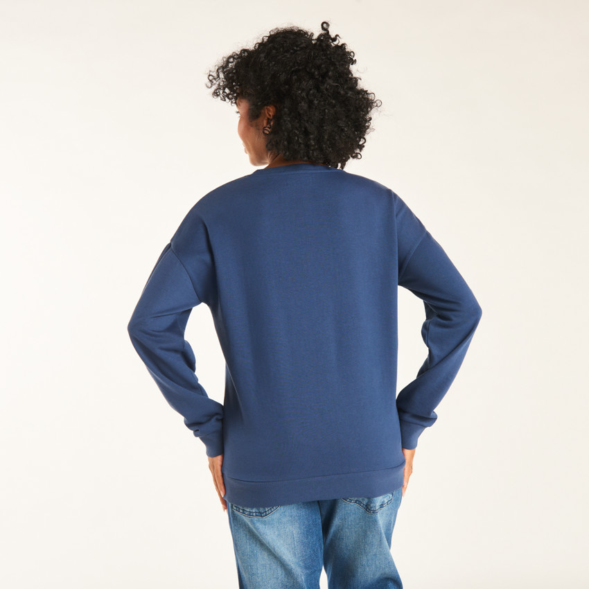 Sudadera de felpa con estampado Amour para mujer 