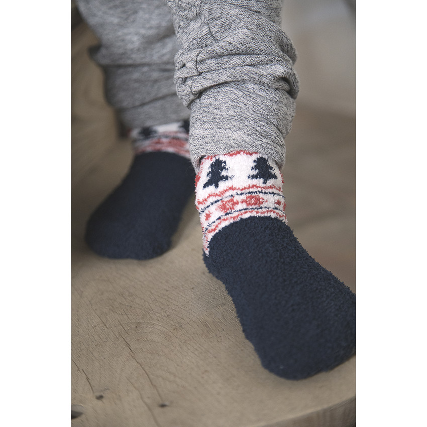 Juego de 2 pares de calcetines antideslizantes de Navidad para niños  Additional Juego de 2 pares de calcetines antideslizantes de Navidad para niños