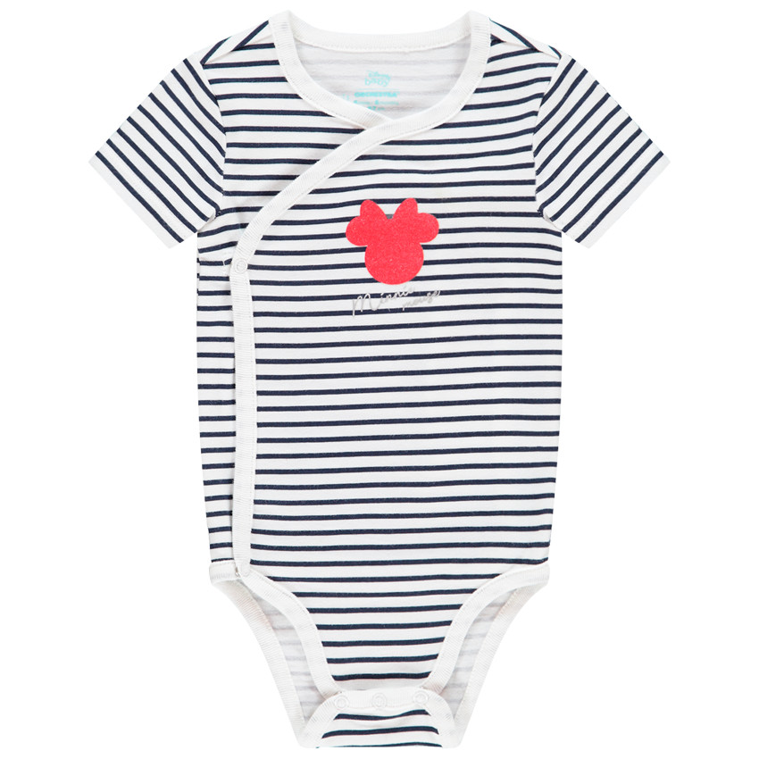 Pack de 3 bodies de manga corta Minnie Disney 