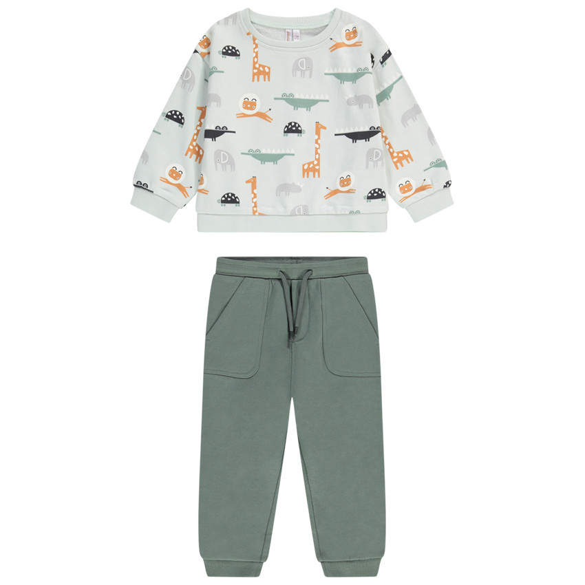 Conjunto de 2 piezas de felpa para bebé niño 