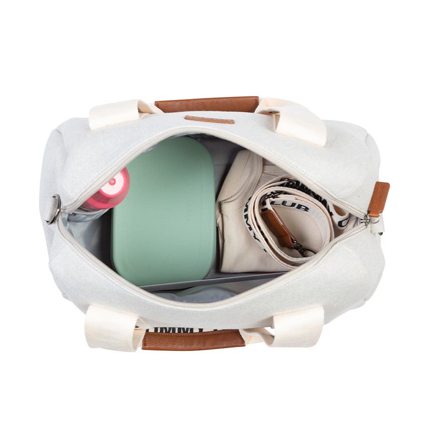 Sac à langer Mommy Club Signature + tapis à langer off white 