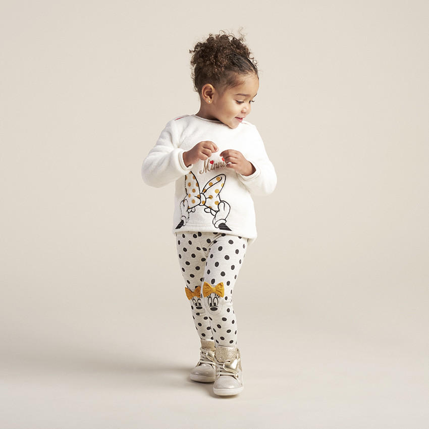 Sweat en sherpa détails Minnie brodés Disney 