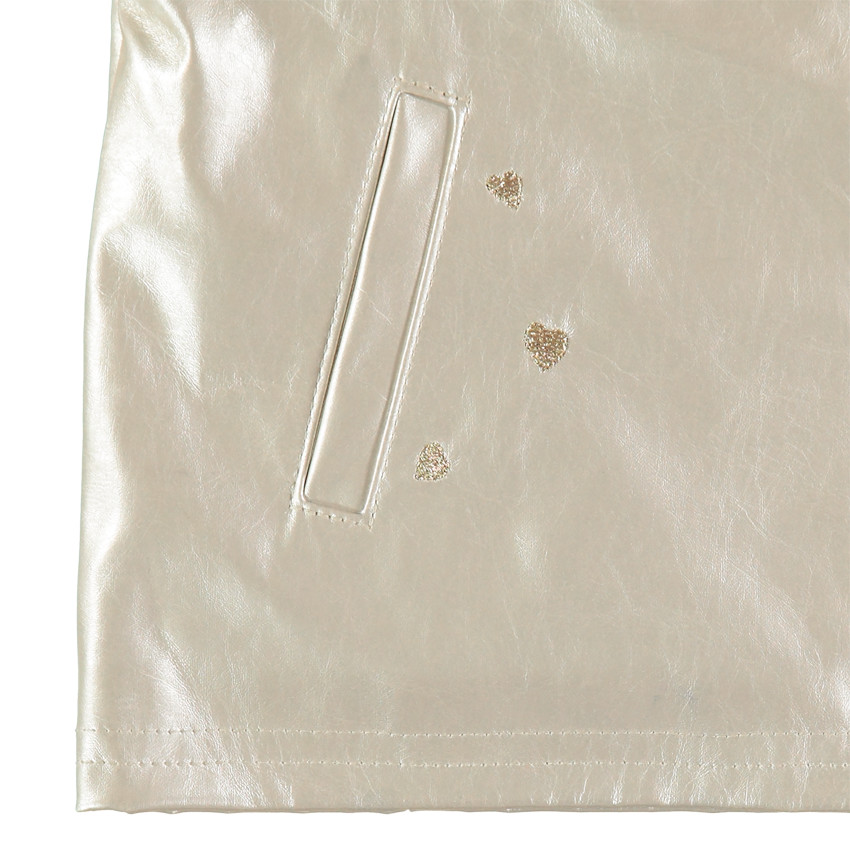 Perfecto con efecto cuero y forro de satén  Additional Perfecto con efecto cuero y forro de satén