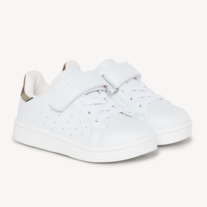 Zapatillas bajas con aplicación de camuflaje para bebé niño 