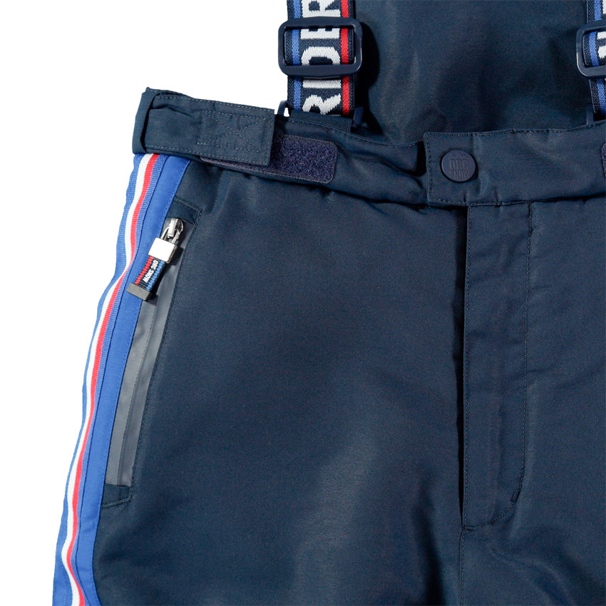 Júnior - Pantalón de esquí impermeable con tirantes desmontables 