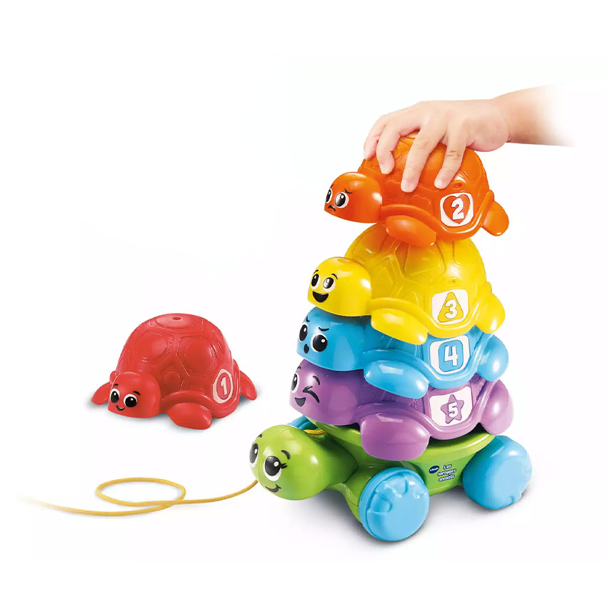Juguete apilable Las tortugas arcoíris 