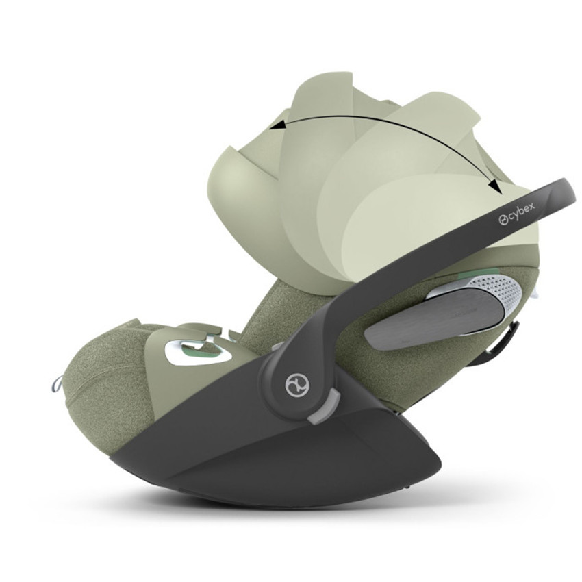 Siège-auto Bébé Cloud T I-Size Tissu Plus Sage Green 