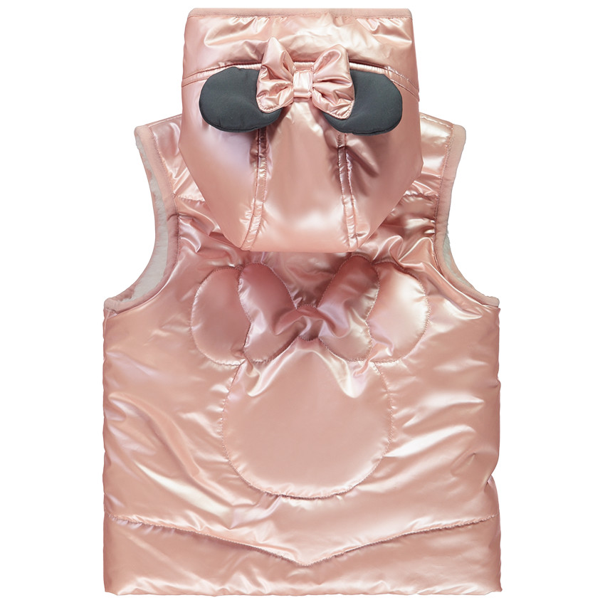 Chaleco metalizado Minnie Disney para bebé niña 