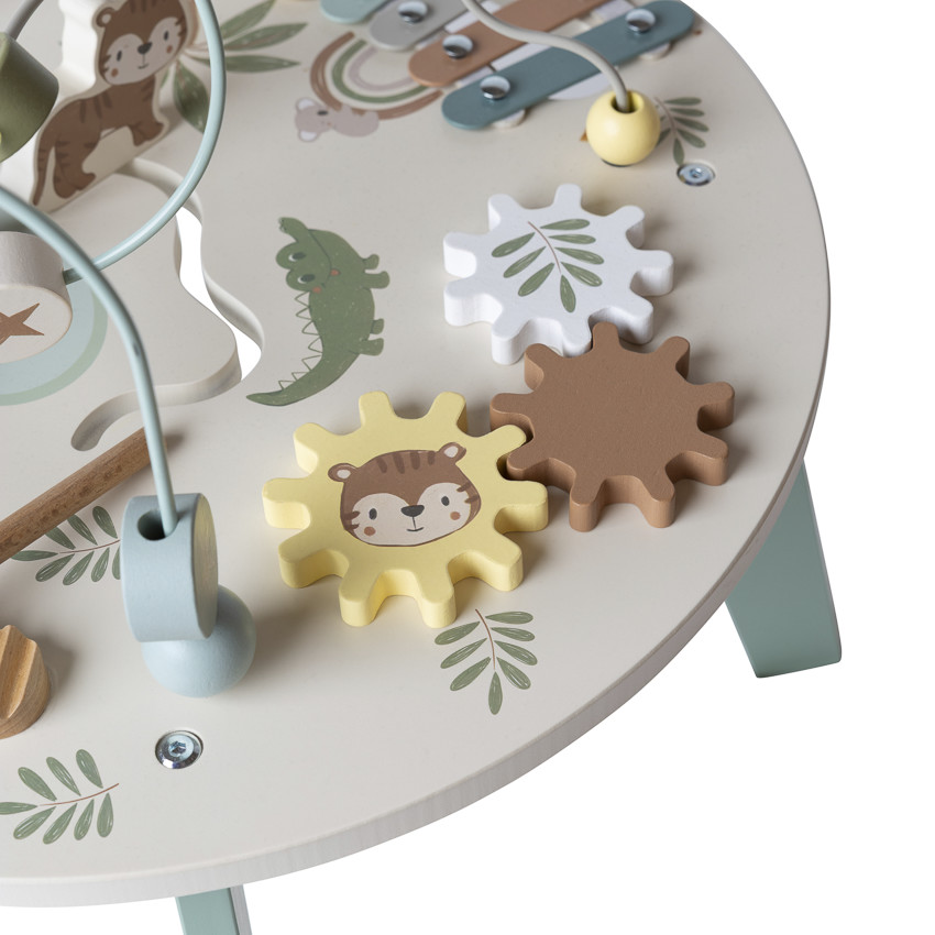 Mesa de actividades de madera Little Savane para niños a partir de 18 meses 