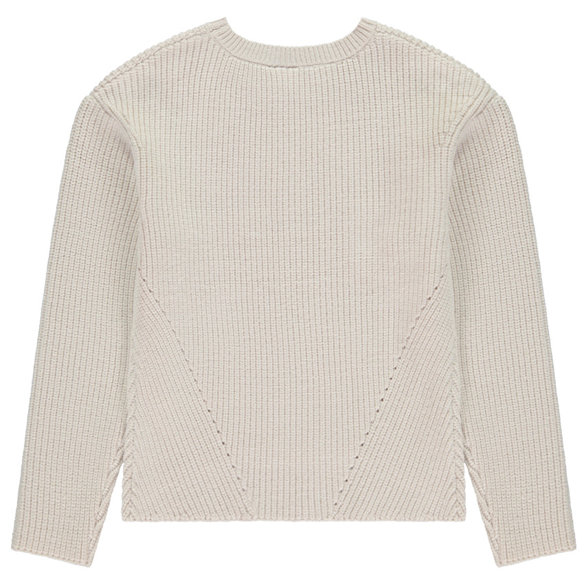 Jersey de punto con parches bordados de Minnie Disney para niña 