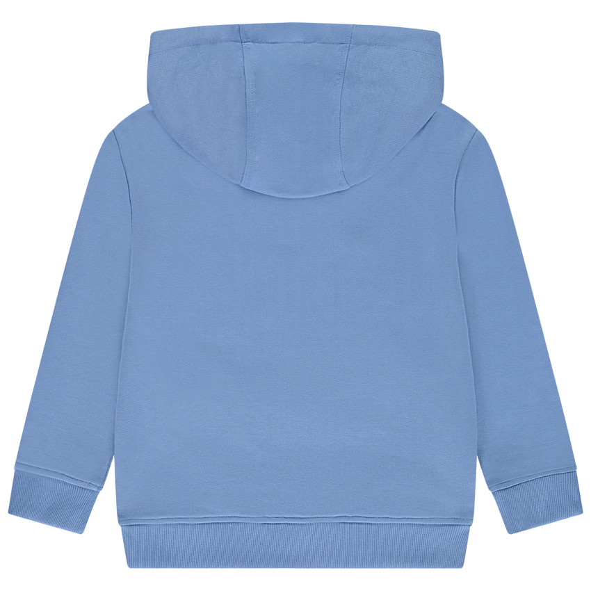 Sudadera con capucha de felpa con diseño para niño 
