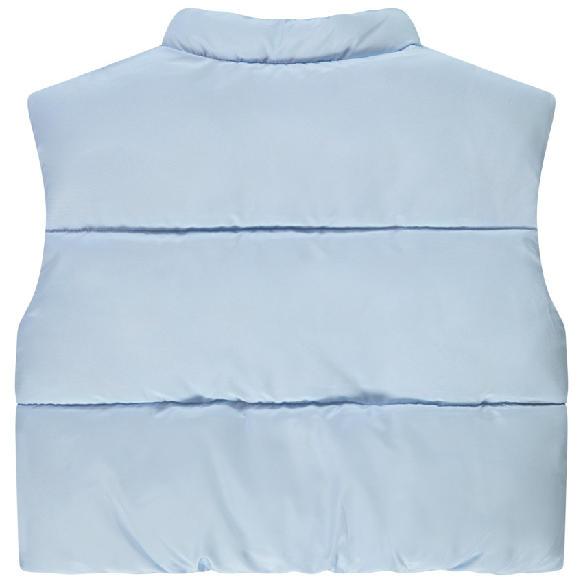 Chaleco acolchado efecto satinado para niña 